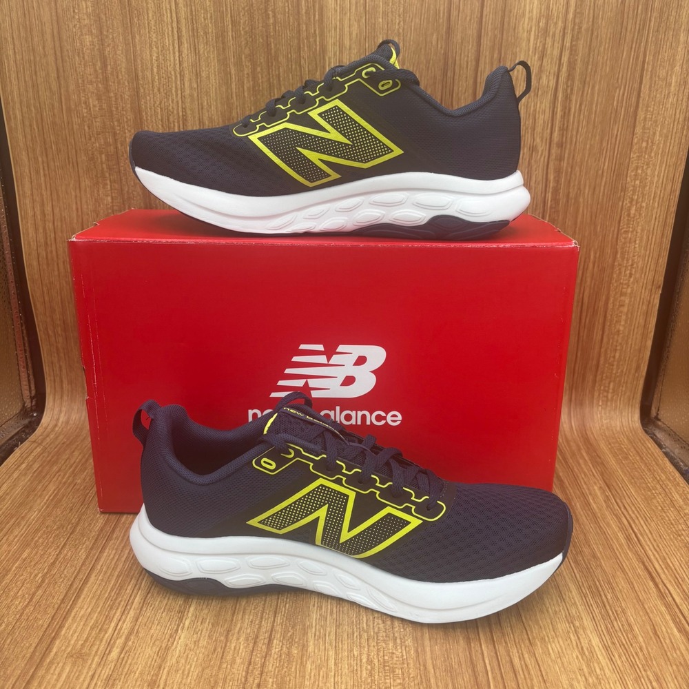 New‎ Balance 460v4 Running Shoes Mens 8.5 D Blue Yellow M460LN4 Sneakers NEW - Picture 2 of 6